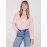 Chiffon Ruffle Button-Front Blouse