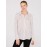 Satin Striped Button-Front Blouse