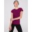 Short Raglan Sleeve Top With Side Pleats