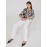 Animal Print Satin Dolman Sleeve Top