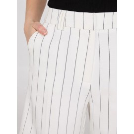 Striped Bermuda Trouser Shorts