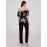 Floral Print Off-The-Shoulder Textured Top