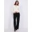 Wide Leg Pull-On Trousers