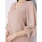 Dot Print Chiffon Popover Blouse