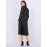 Striped Satin Button-Front Midi Dress
