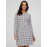 Metallic Boucle Fit & Flare Mini Dress