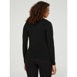 Cowl Neck Top With Pleat Details