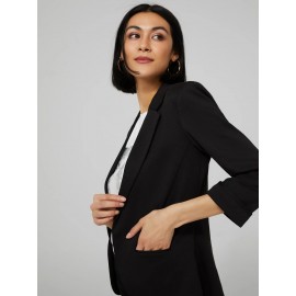 Cuffed 3/4 Sleeve Blazer