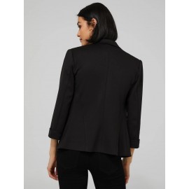 Cuffed 3/4 Sleeve Blazer