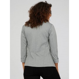 Cuffed 3/4 Sleeve Blazer