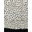 Polka Dot Textured T-Shirt With Smocked Bottom Band