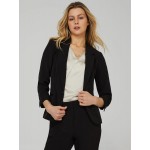 One-Button 3/4 Sleeve Blazer