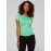 Short Sleeve Crepe Cowl Neck Top