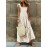 Women Gingham Ruffle Square Collar Tiered Sleeveless Dress
