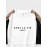 Mens Letter Print Color Block Patchwork Crew Neck Casual Pullover Sweatshirts Winter